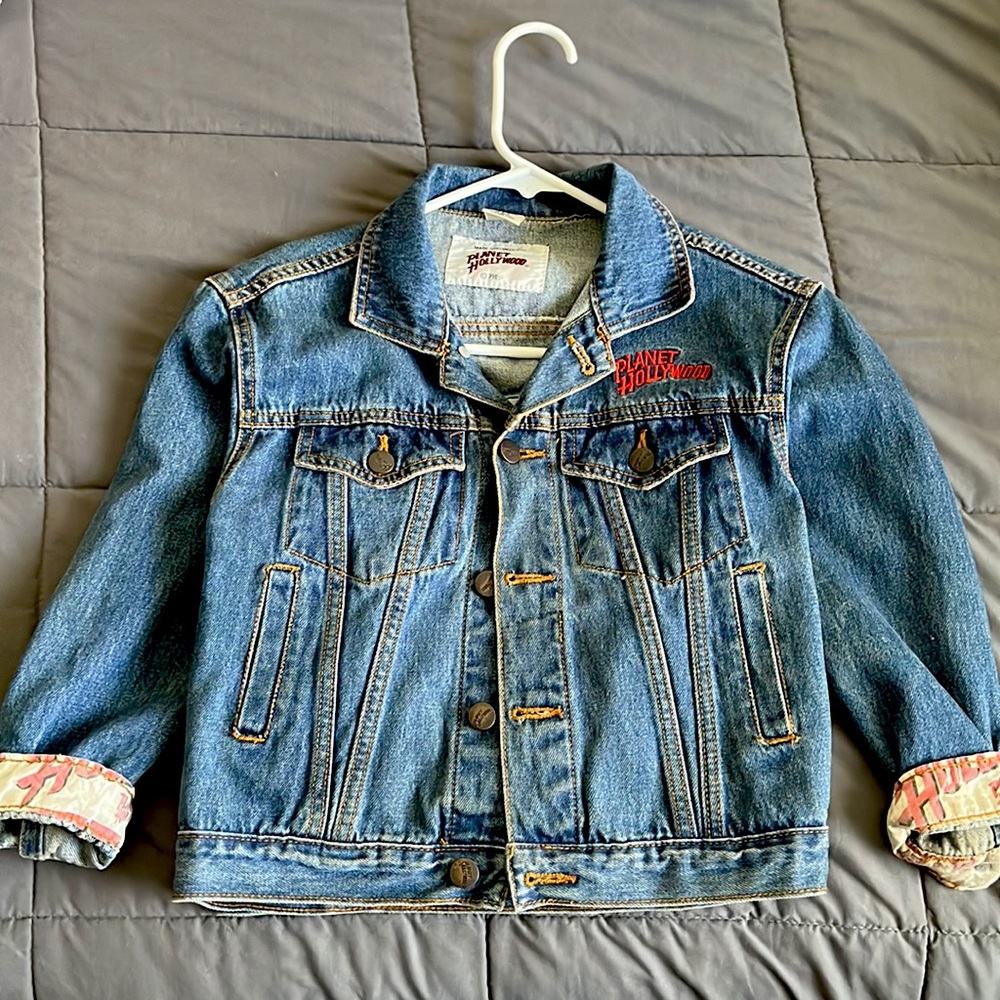 Blue Planet Hollywood Jean Jacket (Size small) (size large in kids)